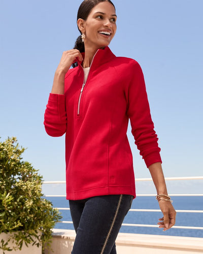 aruba half zip-SW222045-tang