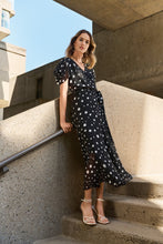 long flowy dot dress-251907