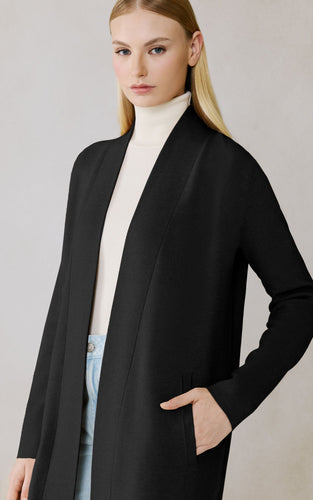 straight-fit cardigan-Zola