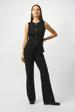 Ponte button vest-253156