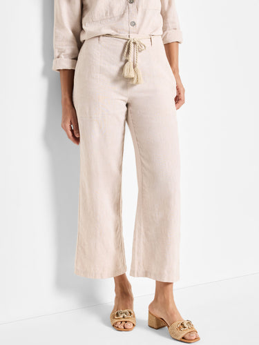 rumba linen rope belt pant-M251848-neu