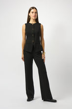 Ponte wide leg pant with seam detailing - 253919
