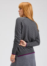 stripe crew-ZP7521U-blk