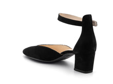 lydia ankle strap low heel close toe shoe -12-11505-01