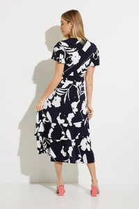 floral fit and flare dress-231047