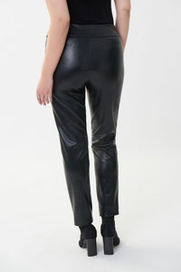 faux leather pull on pant-223196