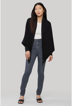 ribbed knit scarfigan-Becca