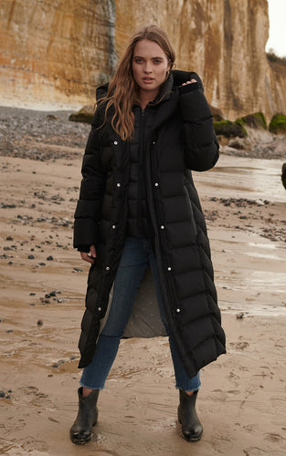 Full length semi fit down coat by Soia & Kyo  Talyse-N