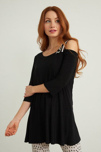 elbow slv strap tunic-212222