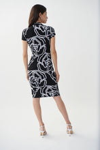 print wrap dress-222122