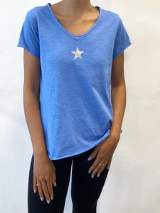 short slv cotton star tshirt-772441349900
