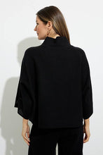 oversize sweater with perforated detail- 224950