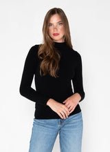 bamboo mock neck top-CEBT1210