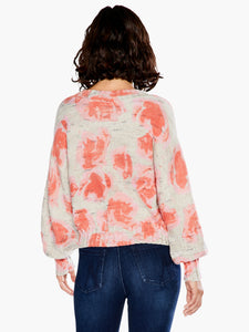 rosy sunset sweater-S231112