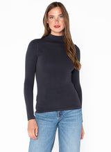 bamboo mock neck top-CEBT1210