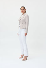 pleather jacket with gromet lapels-231934