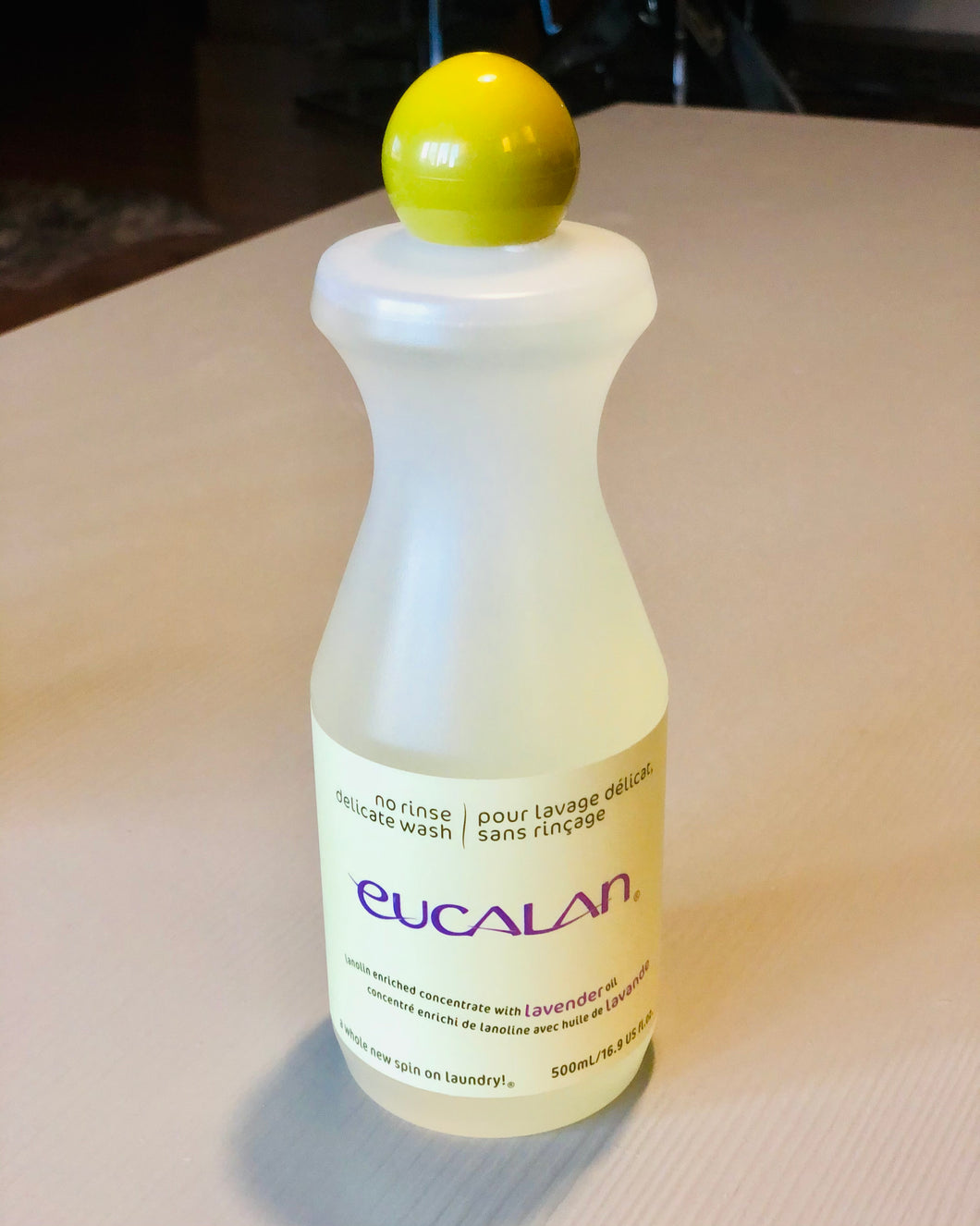 Eucalan no rinse delicate wash laundry soap lavender oil infused