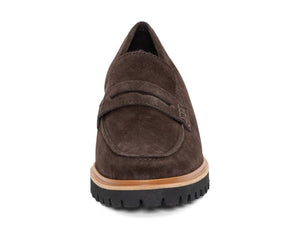 Karina suede lug bottom loafer thick sole-12-31201