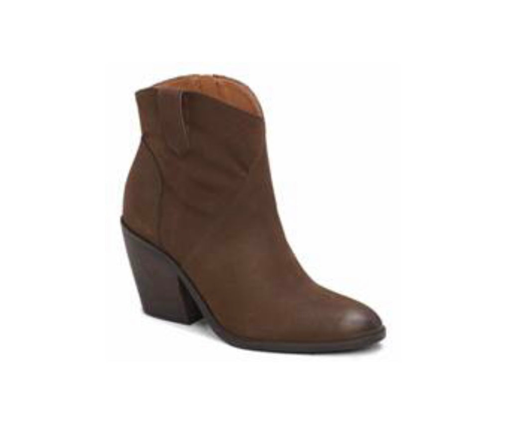 Western suede boot-loxona