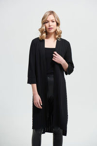 Duster 3/4 cardigan with stud embellishment -213995