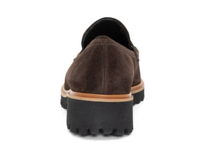 Karina suede lug bottom loafer thick sole-12-31201