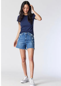millie distressed shorts-M1458933874