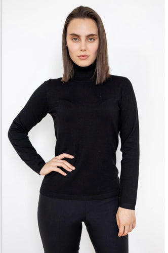 classic turtleneck pullover-1651