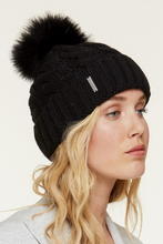 knit hat with removable pompom-amalie-tn