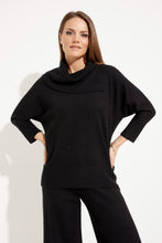 aysmmetrical neckline knit sweater-233955