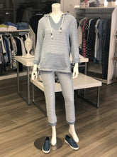 ocean drive variegated cotton picket tunic and jogger set