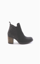 suede leop prt bootie-Belfield (available in blk/gry and whiskey/camel)